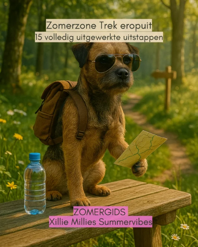 In de zomergids Xillie Millies Summervibes vind je de zomerzone 'Trek eropuit' met 15 (!) volledig uitgewerkte uitstappen.

Bij elke uitstap vind je:

🐶de duur van de activiteit zelf (zonder vervoer ingerekend)
🐶een omschrijving
🐶een duidelijke uitstapkaart van de uitstap met oa. wat de uitstap inhoudt, het adres, wat je nodig hebt, de ingangsprijzen, ...
🐶een opdrachtenkaart verdeeld onder 6-9 en 9-12 voor als je het als ouder ook graag iets educatiever maakt

Sommige uitstappen zijn gratis, andere gaan door op een betalende locatie. Dan krijg je er de website bij. Zo kan je met (of zonder) je kind al eens een kijkje nemen ter voorbereiding.

Wil je er graag meer over weten, reageer met 'Summervibes' en ik stuur je persoonlijk de link op.

Jouw zomer kan niet meer stuk met de Xillie Millies Summervibes! 🔥

#tinasgroeituin #zomergids #zomerzonderzorgen 
#kindercoaching #bewustouderschap